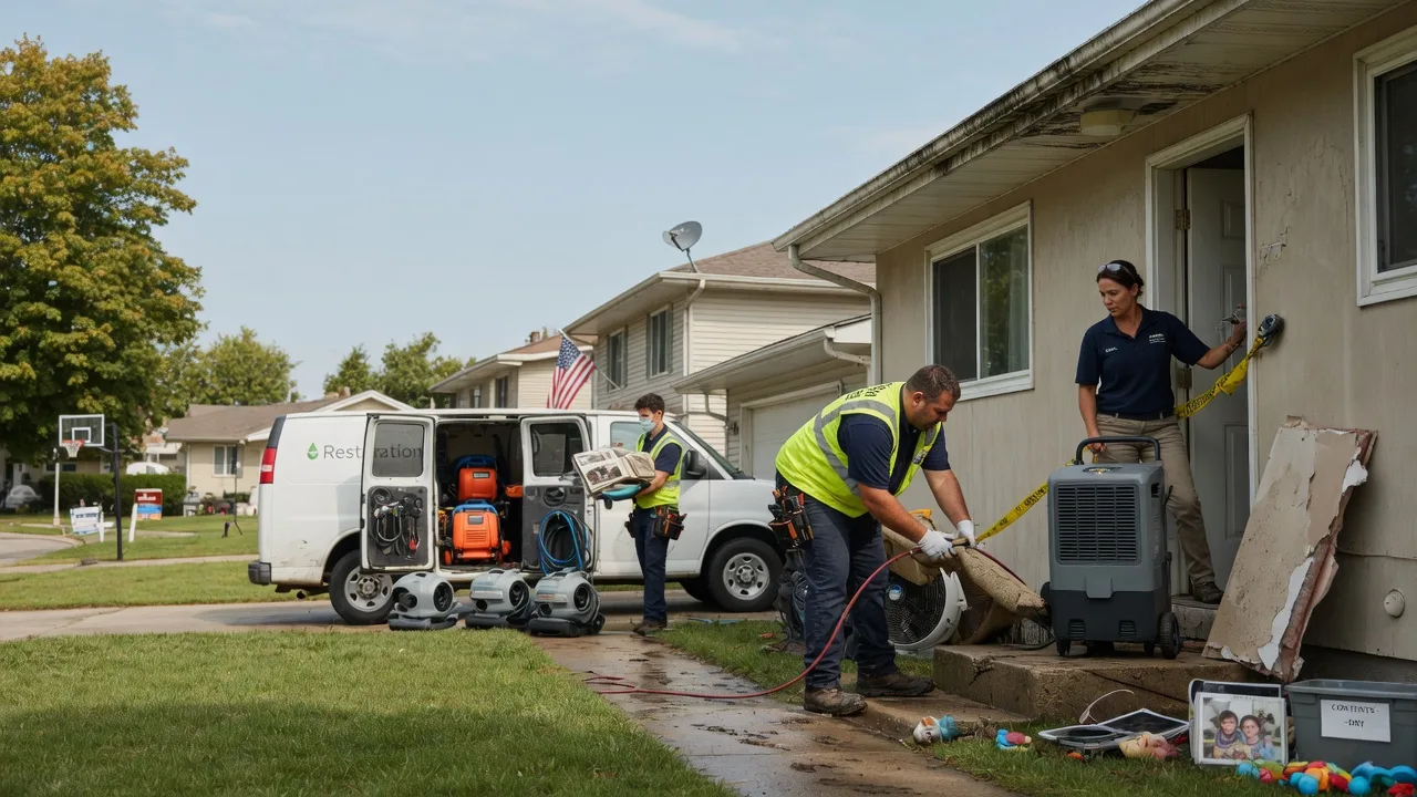 Water Damage Restoration in Burton, WV near me